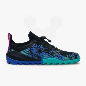 Blue / Black Vivobarefoot Hydra Esc Men's Trail Running Shoes | AU359RX