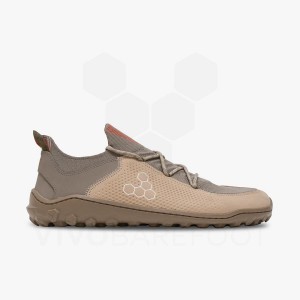 Brown Vivobarefoot Tracker Decon Low FG2 Men's Hiking Shoes | AU421HT