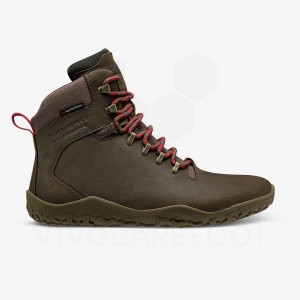 Coffee Vivobarefoot Tracker II FG Women's Hiking Shoes | AU240GY