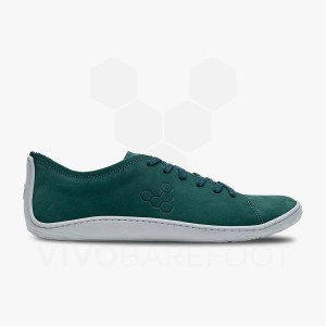 Green Vivobarefoot Addis Men's Lifestyle Shoes | AU312MM