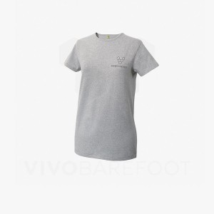 Grey Vivobarefoot Rapanui Sport Women's T Shirts | AU092YF