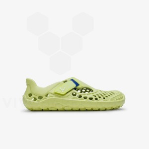 Light Green Vivobarefoot Ultra Bloom Kids' Shoes | AU048QC