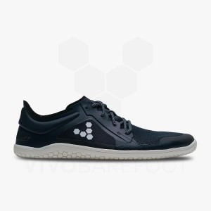 Navy Vivobarefoot Primus Lite III Men's Road Running Shoes | AU394IR