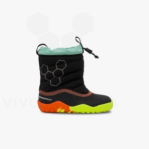 Obsidian Vivobarefoot Lumi FG Toddlers Kids' Shoes | AU035DO