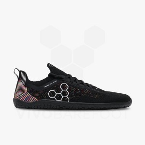 Obsidian Vivobarefoot Primus Lite Knit Men's Training Shoes | AU339LQ