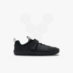 Obsidian Vivobarefoot Primus Ludo School Kids' Shoes | AU063BA