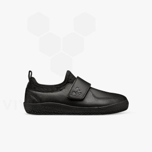 Obsidian Vivobarefoot Primus School II Kids' Shoes | AU022QC