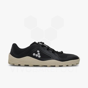 Obsidian Vivobarefoot Primus Trail III All Weather SG Men's Trail Running Shoes | AU363NN