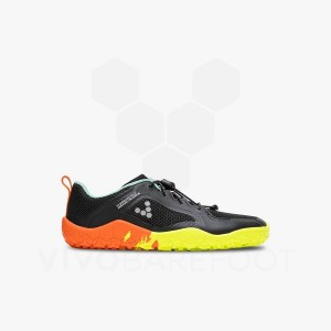 Obsidian Vivobarefoot Primus Trail II FG Kids' Shoes | AU085FU