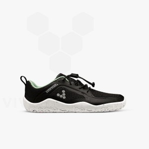 Obsidian Vivobarefoot Primus Trail II FG Kids' Shoes | AU025NN