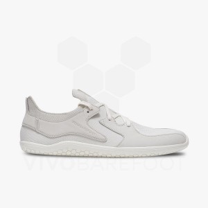 White Vivobarefoot Primus Asana II Men's Lifestyle Shoes | AU305TL