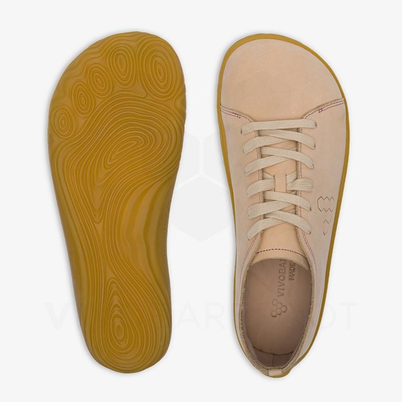 Beige Vivobarefoot Addis Women's Lifestyle Shoes | AU142AS