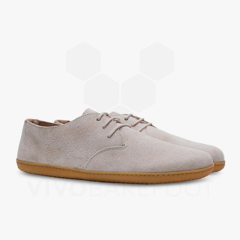 Beige Vivobarefoot Ra III Men's Lifestyle Shoes | AU309PV