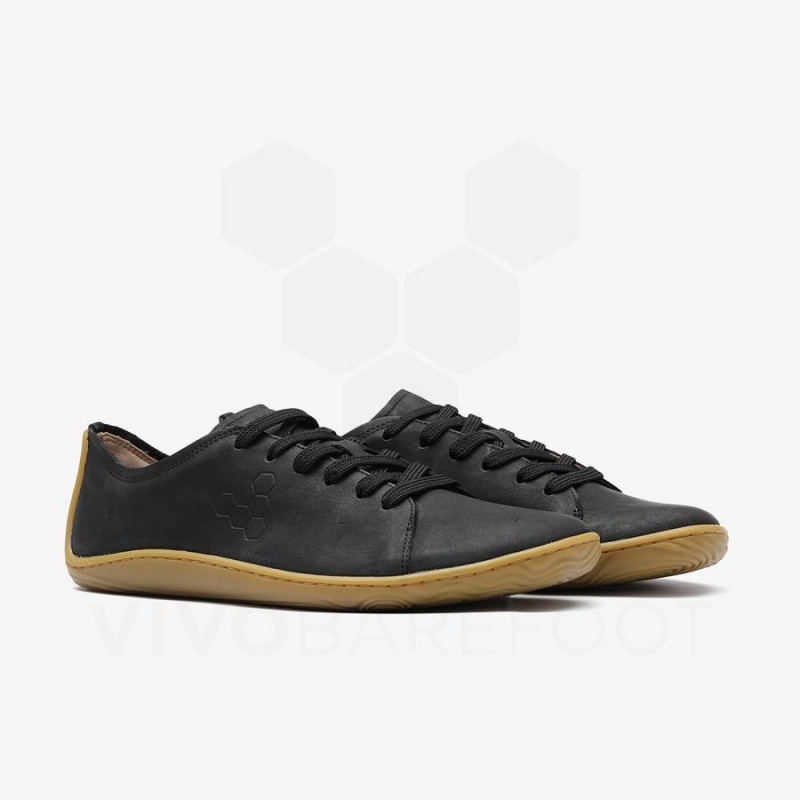 Black Vivobarefoot Addis Women's Lifestyle Shoes | AU143ZD