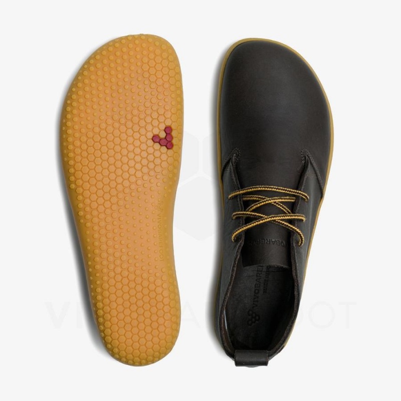 Black Vivobarefoot Gobi III Men's Lifestyle Shoes | AU319FU