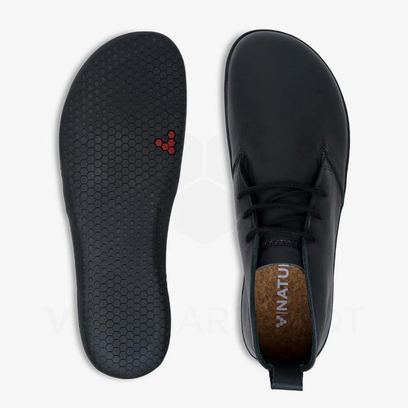 Black Vivobarefoot Gobi III Men's Lifestyle Shoes | AU318GY