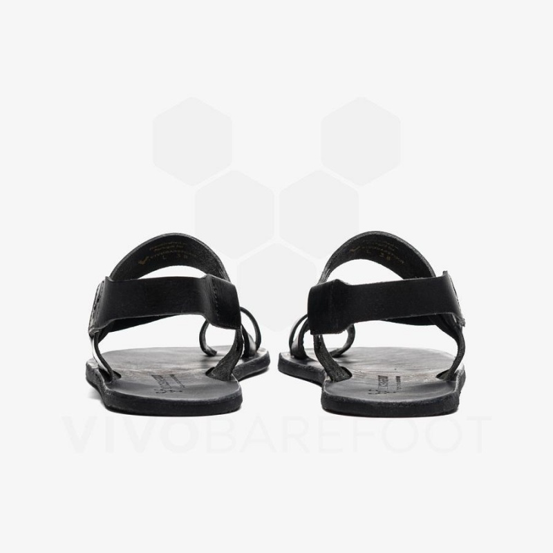 Black Vivobarefoot Opanka Sandal Women's Lifestyle Shoes | AU134IR