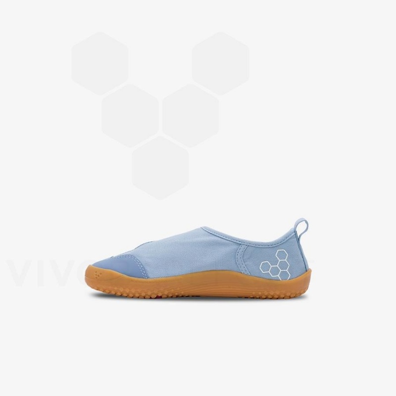 Blue Vivobarefoot Gaia Preschool Kids' Shoes | AU055JE