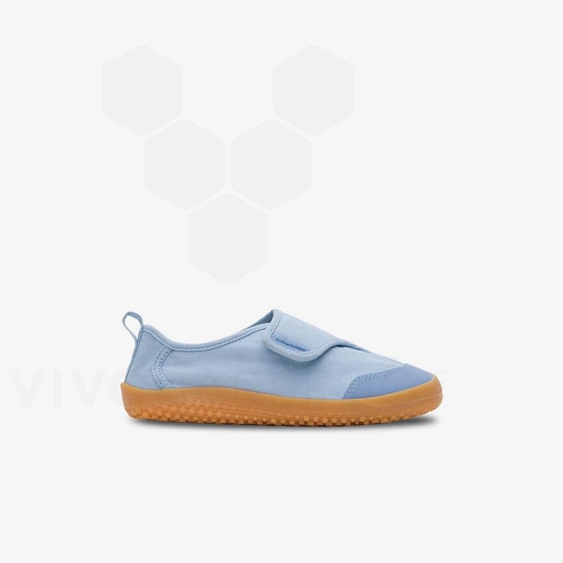 Blue Vivobarefoot Gaia Preschool Kids\' Shoes | AU055JE