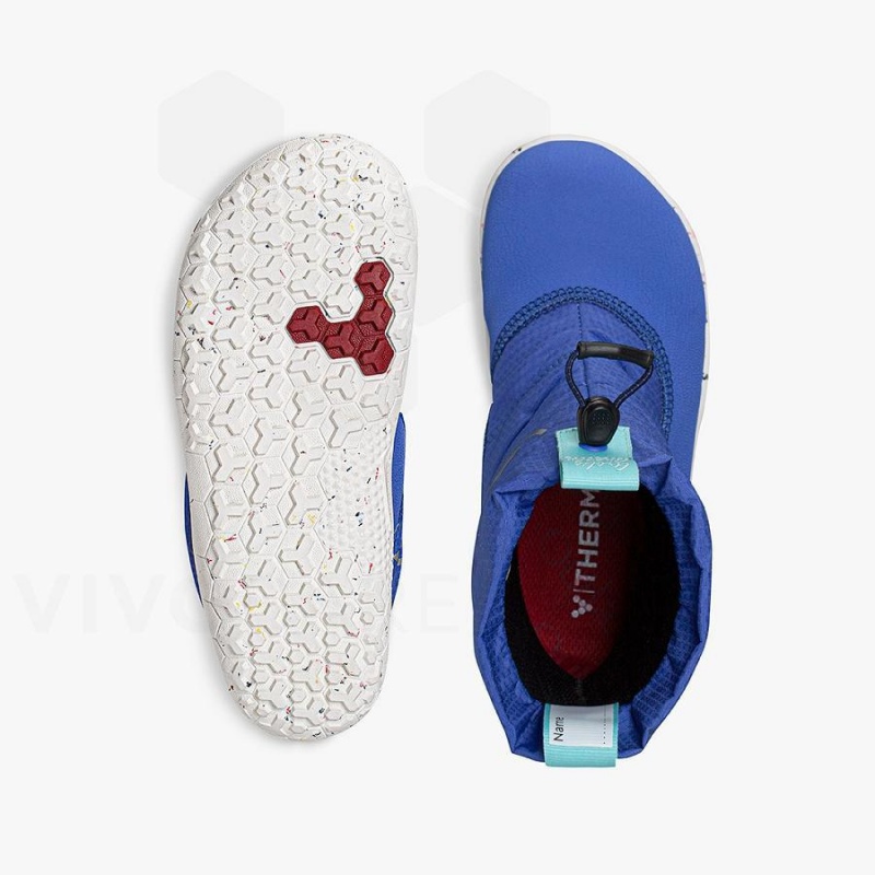 Blue Vivobarefoot Lumi X Arctic Angels Kids' Shoes | AU017VJ