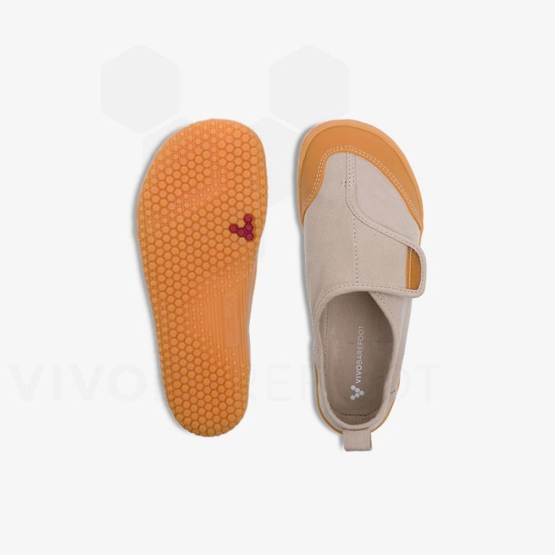 Brown Vivobarefoot GAIA Kids' Shoes | AU054KW