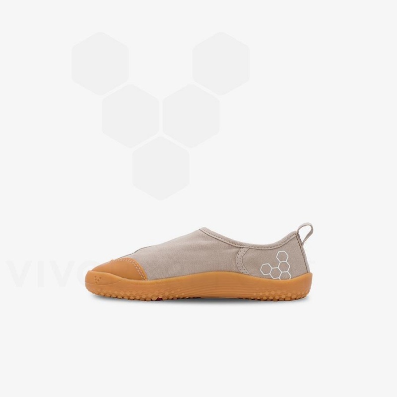 Brown Vivobarefoot GAIA Kids' Shoes | AU054KW