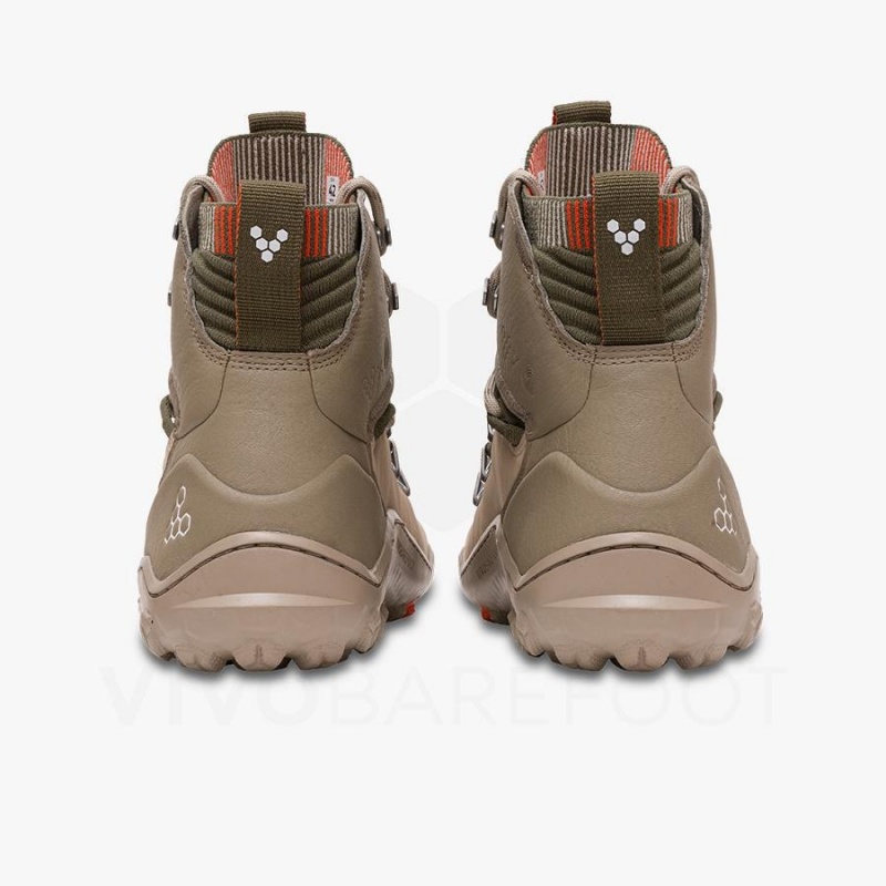 Brown Vivobarefoot Tracker Decon FG2 Men's Hiking Shoes | AU425DO