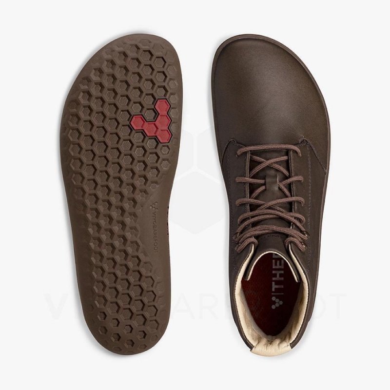 Coffee Vivobarefoot Gobi HI IV Women's Lifestyle Shoes | AU118YF