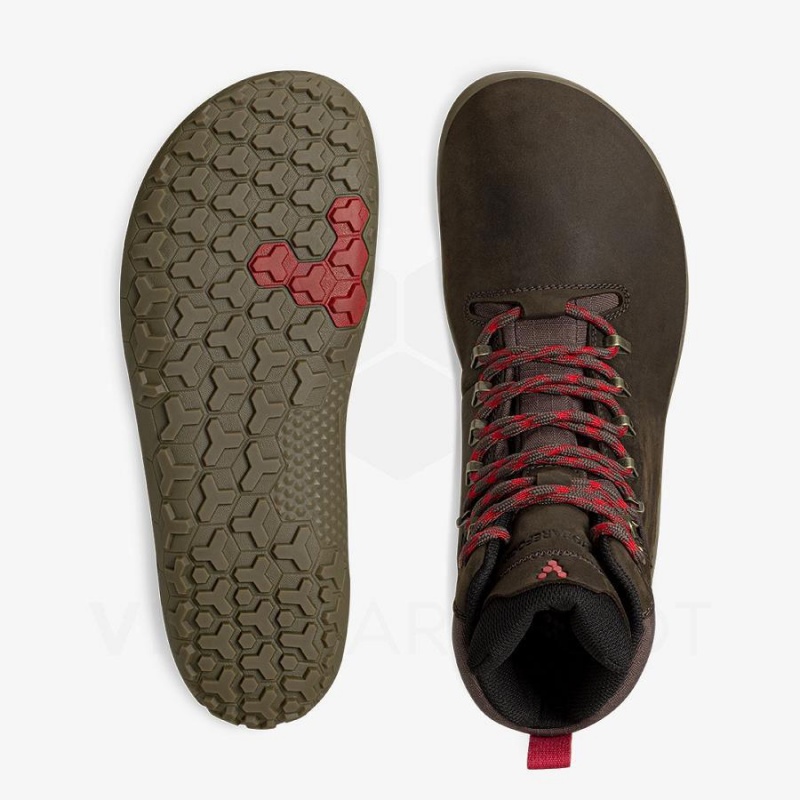 Coffee Vivobarefoot Tracker II FG Women's Hiking Shoes | AU240GY