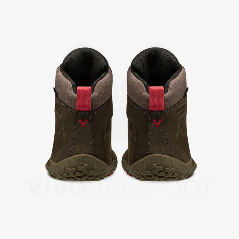 Coffee Vivobarefoot Tracker II FG Women's Hiking Shoes | AU240GY