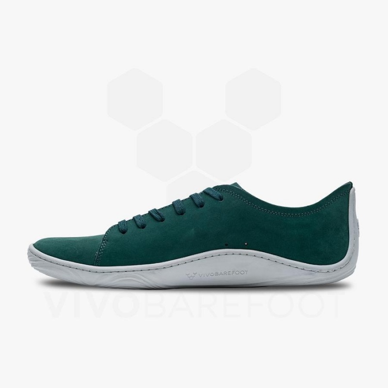 Green Vivobarefoot Addis Men's Lifestyle Shoes | AU312MM