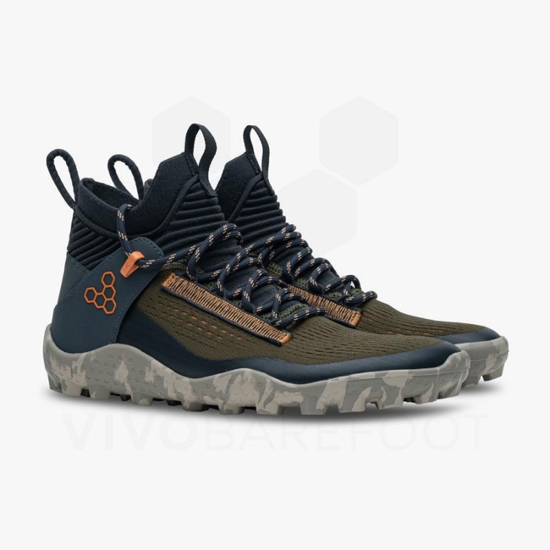 Green Vivobarefoot Magna Lite SG Men's Hiking Shoes | AU412QC