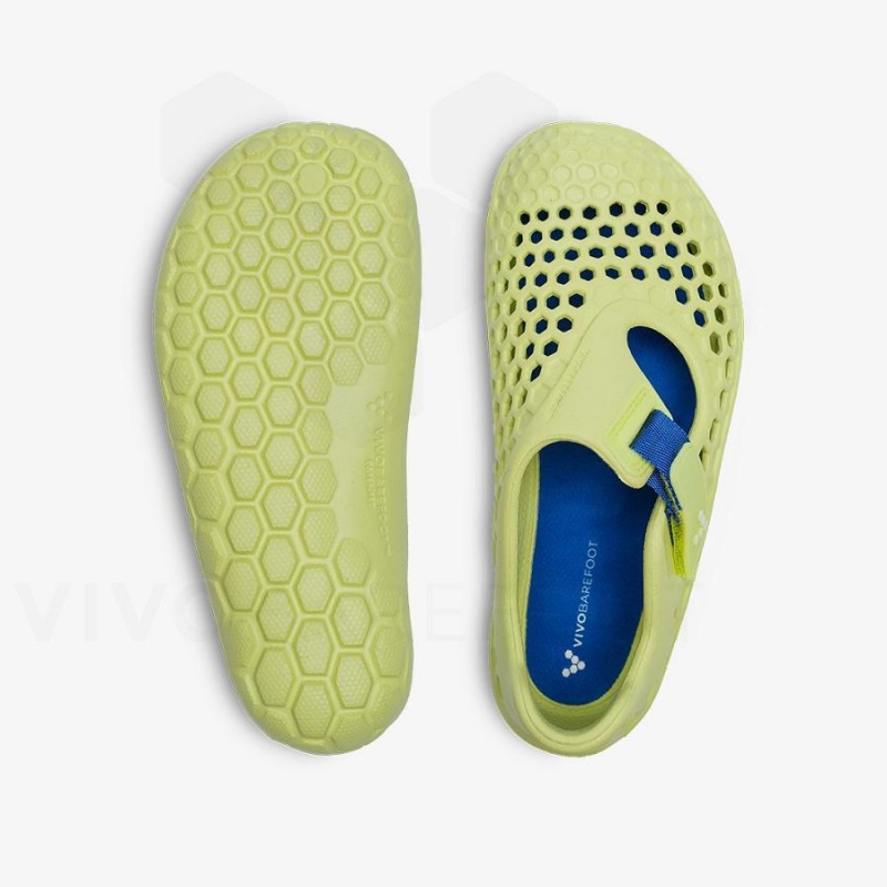 Light Green Vivobarefoot Ultra Bloom Kids' Shoes | AU048QC