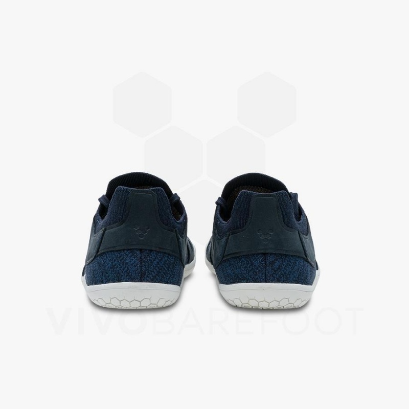 Navy Vivobarefoot Primus Asana Men's Lifestyle Shoes | AU307RX