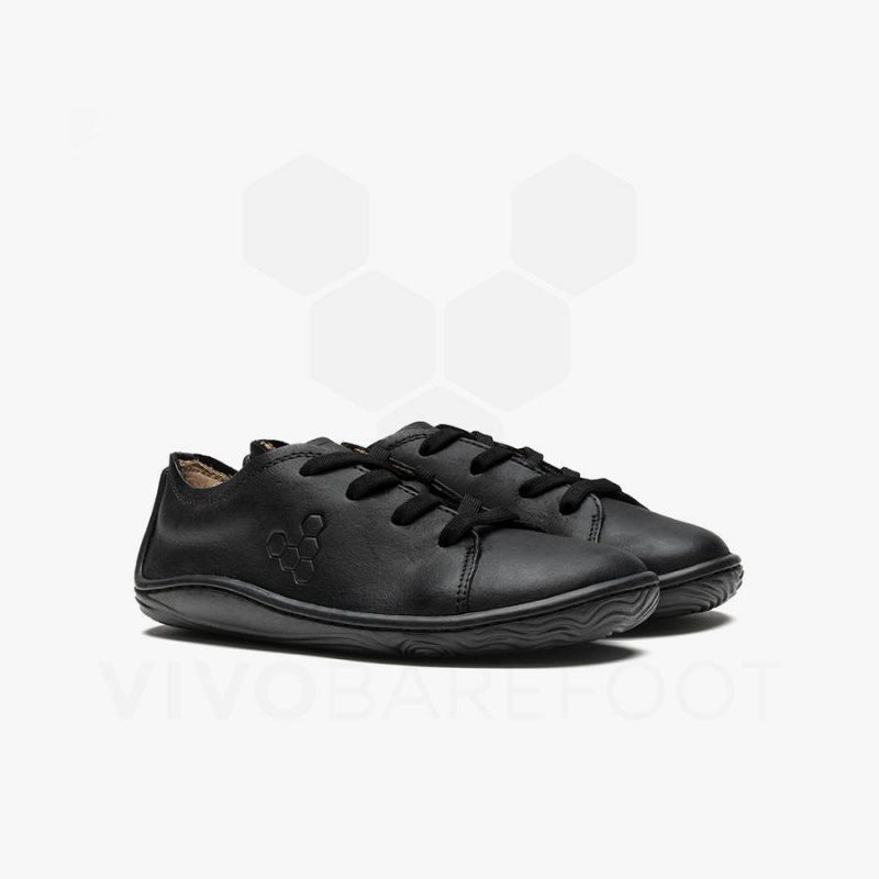 Obsidian Vivobarefoot Addis School Kids' Shoes | AU061DO