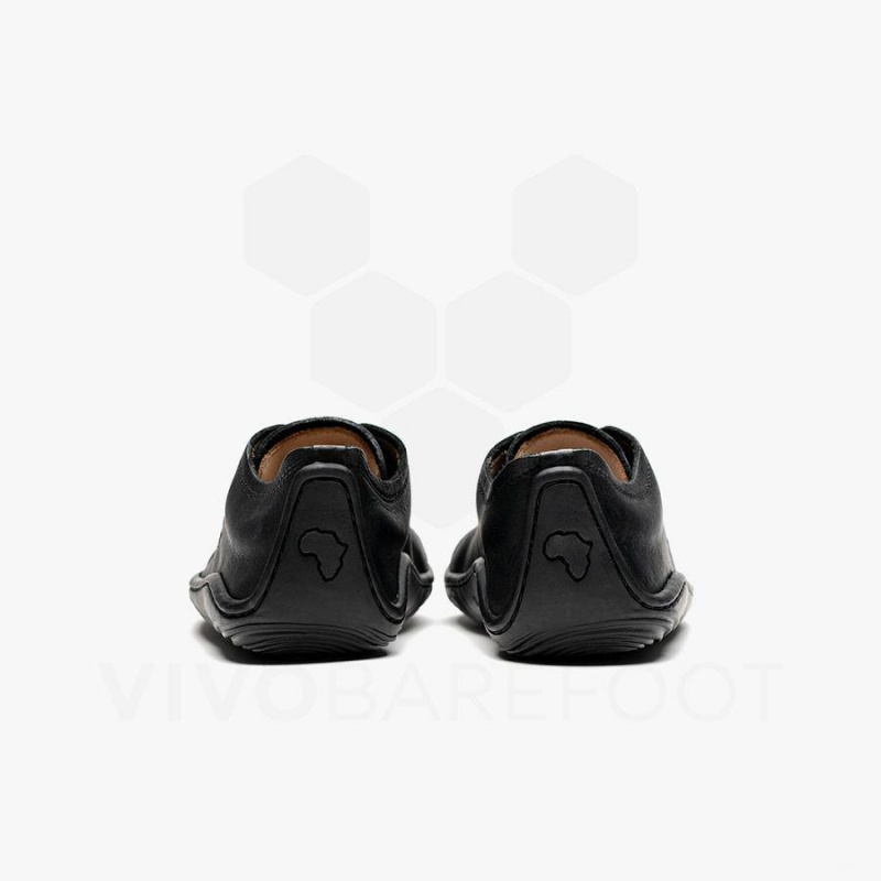 Obsidian Vivobarefoot Addis School Kids' Shoes | AU061DO