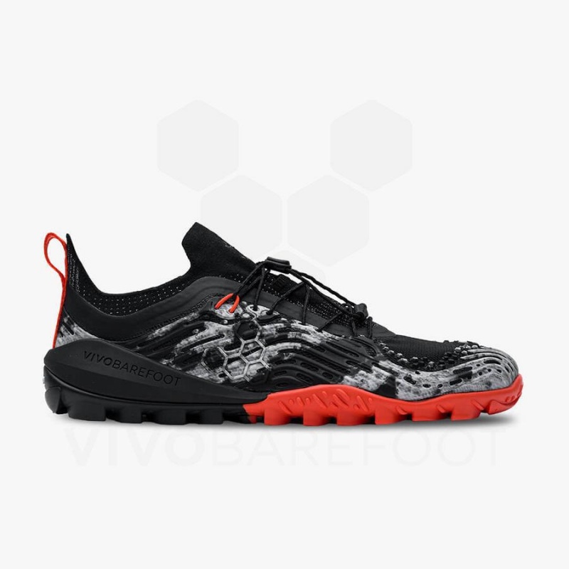 Obsidian Vivobarefoot Hydra Esc Men\'s Trail Running Shoes | AU360QC