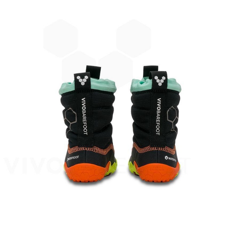 Obsidian Vivobarefoot Lumi FG Toddlers Kids' Shoes | AU035DO