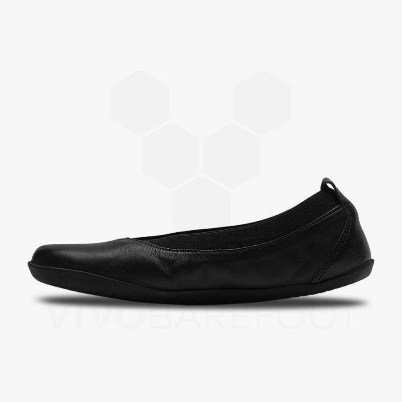 Obsidian Vivobarefoot Opanka Ballerina Women's Lifestyle Shoes | AU123TL