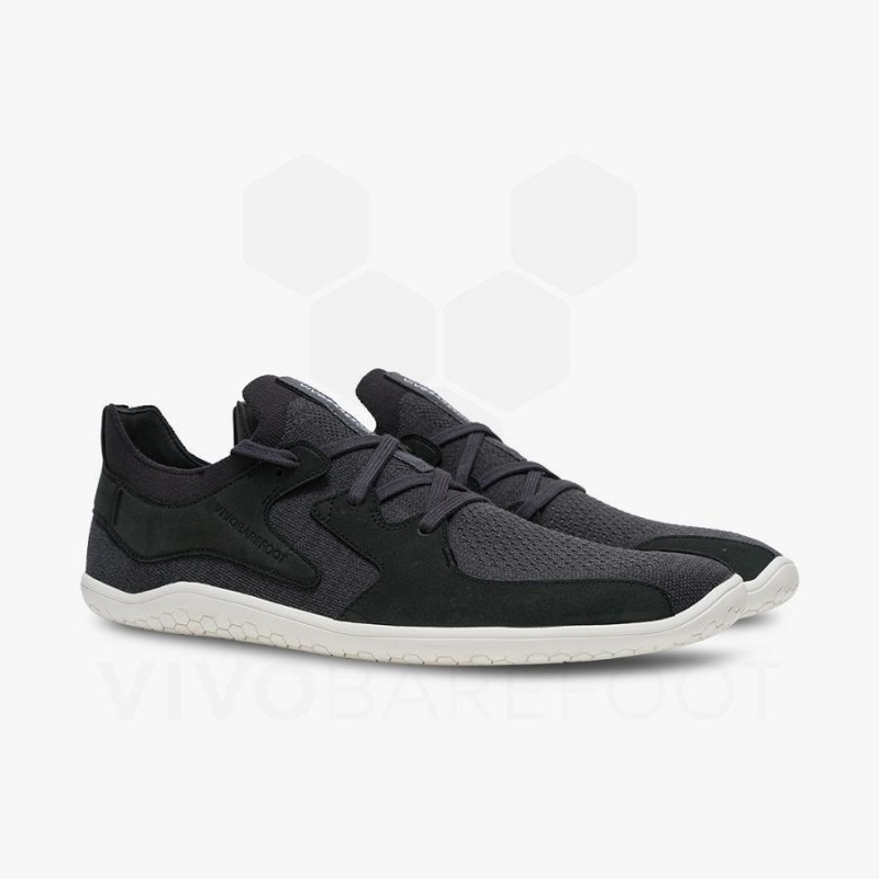 Obsidian Vivobarefoot Primus Asana II Men's Lifestyle Shoes | AU306SZ