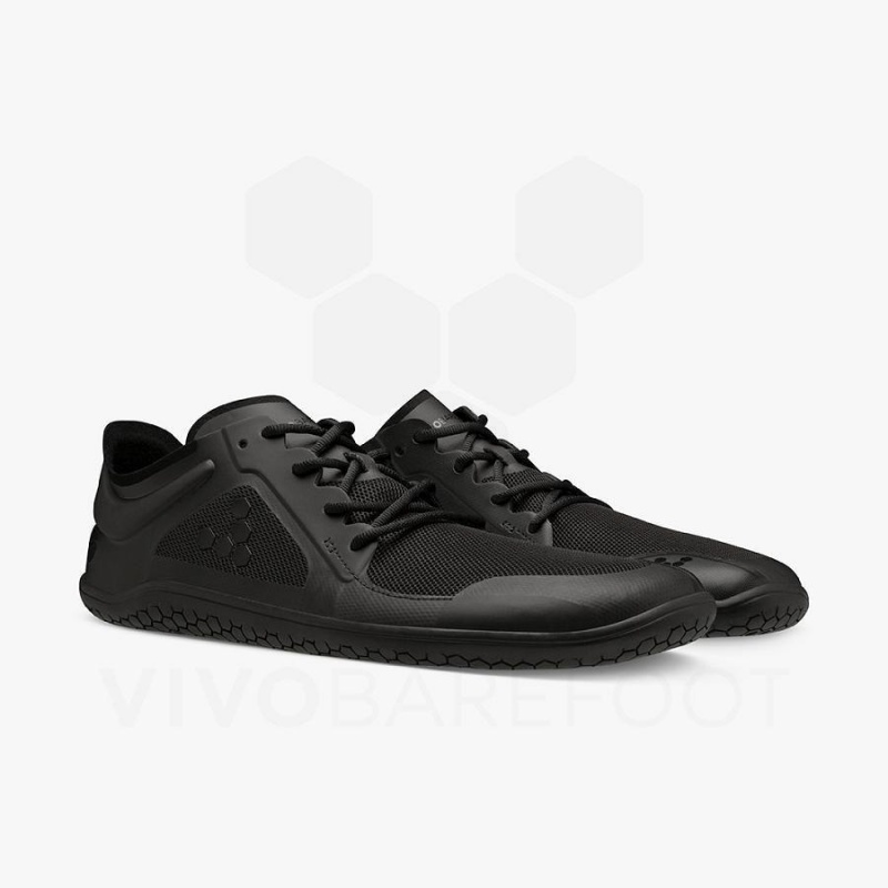 Obsidian Vivobarefoot Primus Lite III Men's Road Running Shoes | AU395HT