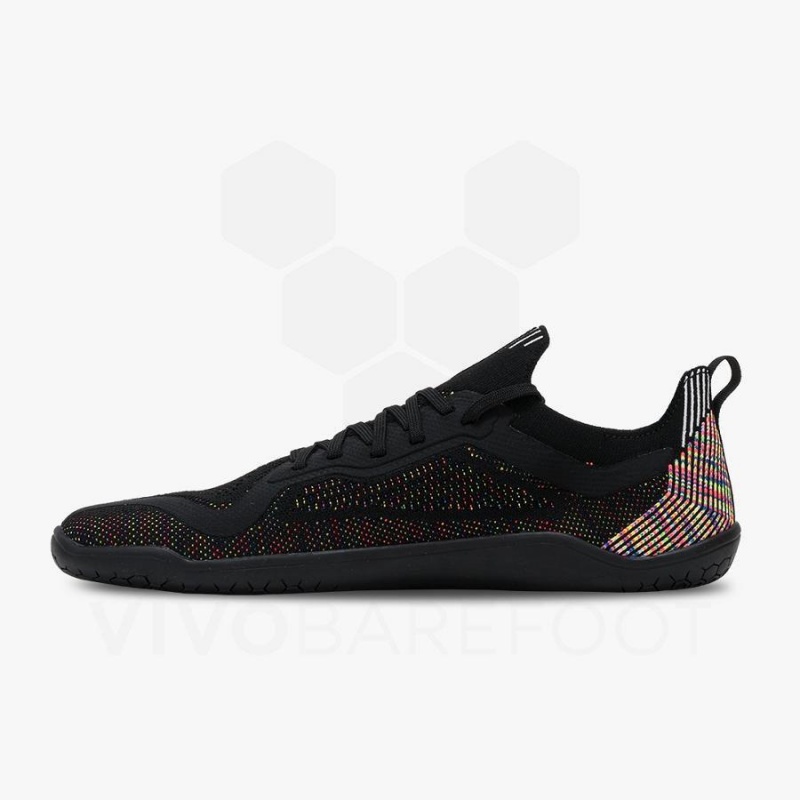 Obsidian Vivobarefoot Primus Lite Knit Men's Training Shoes | AU339LQ