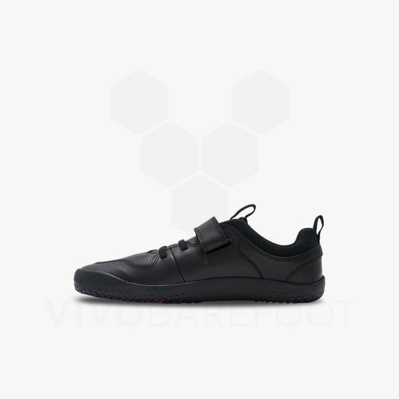 Obsidian Vivobarefoot Primus Ludo School Kids' Shoes | AU063BA