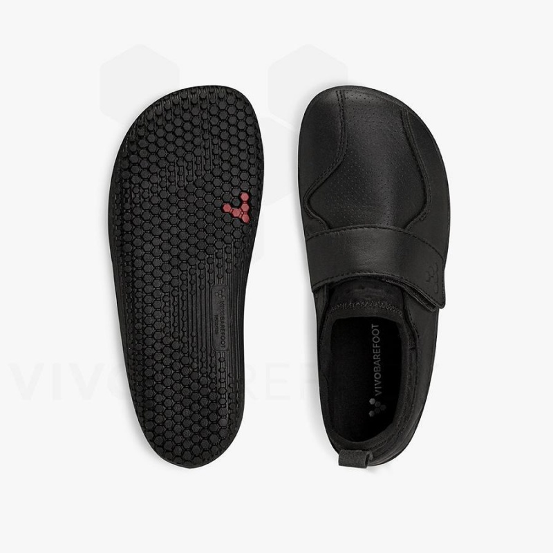 Obsidian Vivobarefoot Primus School II Kids' Shoes | AU022QC