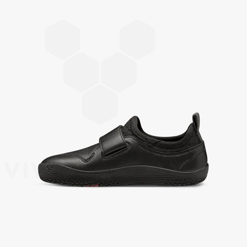 Obsidian Vivobarefoot Primus School II Kids' Shoes | AU022QC