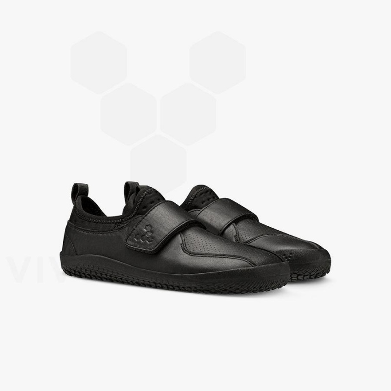 Obsidian Vivobarefoot Primus School II Kids' Shoes | AU022QC