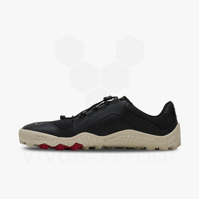 Obsidian Vivobarefoot Primus Trail III All Weather SG Men's Trail Running Shoes | AU363NN