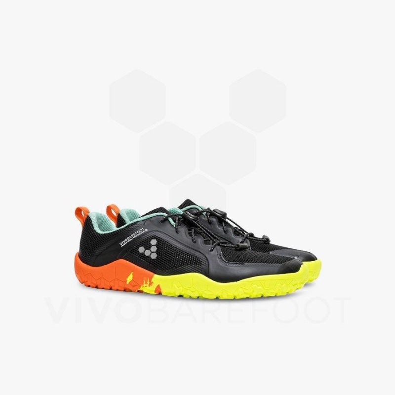 Obsidian Vivobarefoot Primus Trail II FG Kids' Shoes | AU085FU