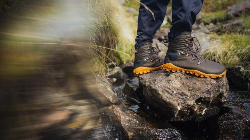 Obsidian Vivobarefoot Tracker Forest Esc Men's Hiking Shoes | AU408UK