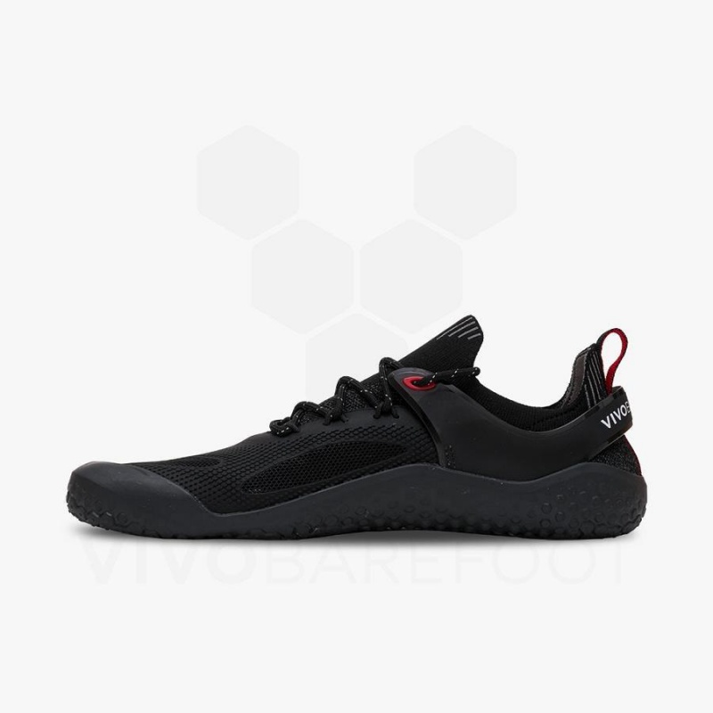 Obsidian / Dark Grey Vivobarefoot PREORDER 'MOTUS STRENGTH JJF' Women's Road Running Shoes | AU210KW